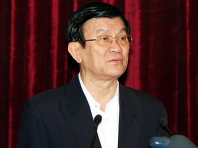 Truong Tan Sang travaille avec le Ministère de la Sécurité publique